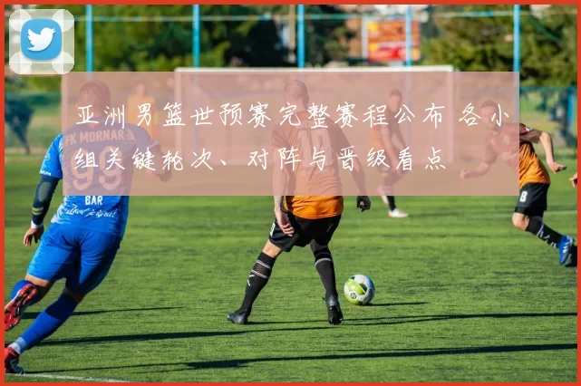 亚洲男篮世预赛完整赛程公布 各小组关键轮次、对阵与晋级看点